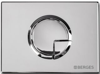 Инсталляция для унитаза Berges Novum R2 с кнопкой матовый хром 040222